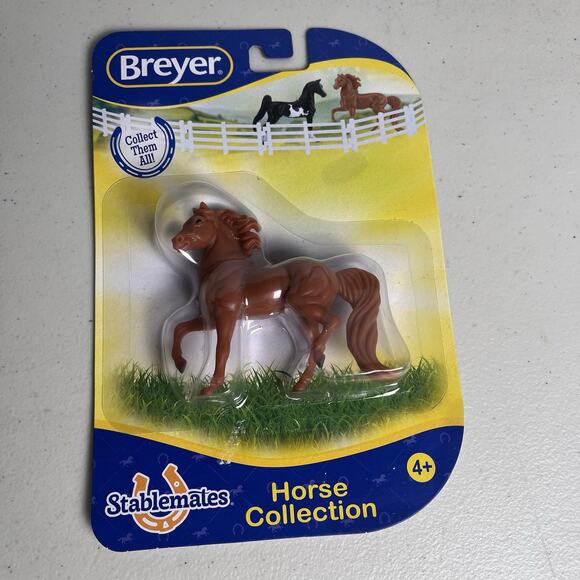Breyer Stablemates Horse Collection Appaloosa Arabian Warmblood Toy Lot of 3 NEW - Picture 8 of 9